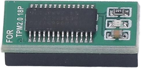 TPM 2.0 Security Module, 18 Pin Discrete Encryption Processor High Security TPM 2.0 Module Motherboard PCB Security Board Accessory for Windows 11 in Saudi Arabia