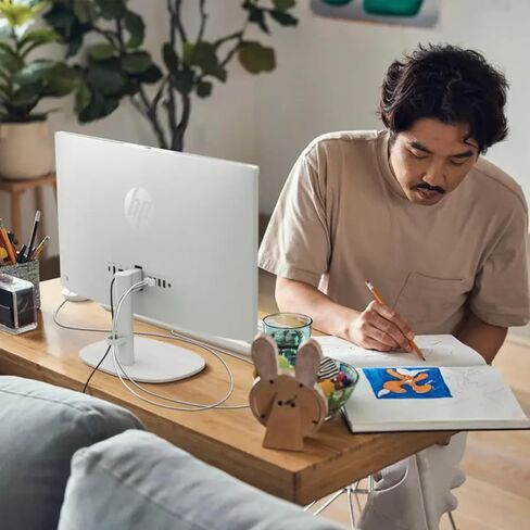 HP All-In-One كمبيوتر سطح المكتب-21.5 "عرض FHD ، Intel Celeron J4025 ، Intel UHD Graphics ، 32 جيجابايت من ذاكرة الوصول العشوائي in Saudi Arabia