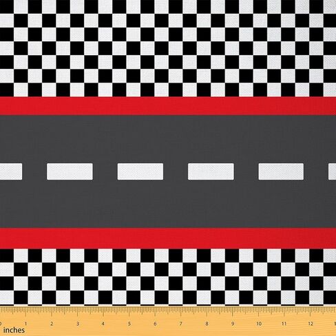 Cartoon Popcorn Fabric by The Yard Happy Movie Time DIY Craft Hobby Fabric by The Yard Red and White Stripes Decorative Fabric for Upholstery and Home Accents,1 Yard in Saudi Arabia