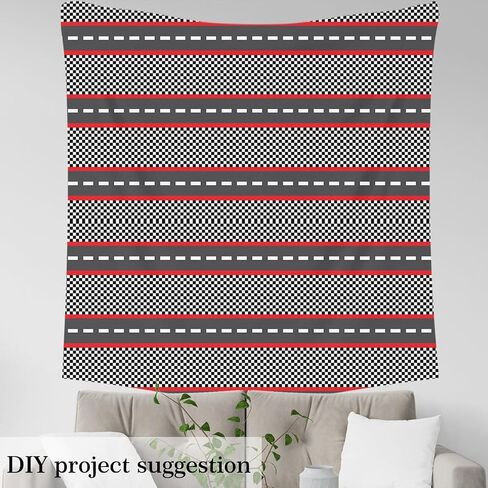 Cartoon Popcorn Fabric by The Yard Happy Movie Time DIY Craft Hobby Fabric by The Yard Red and White Stripes Decorative Fabric for Upholstery and Home Accents,1 Yard in Saudi Arabia