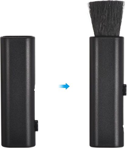 Keyboard Cleaning Brush, 3Pack Mini Telescopic Type Window Groove Cleaning Brush, for Laptop Computer Keyboard Window Black in Saudi Arabia