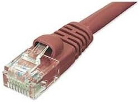 CAT5e Enhanced Patch Cable with Boot 1ft Red in Saudi Arabia