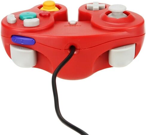 MuchBuy Game Controller Pad for Nintendo Gamecube GC Wii-Red in Saudi Arabia