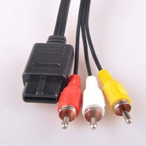 Neewer 6FT AV Cable For Nintendo Gamecube SNES GC N64 Cord in Saudi Arabia