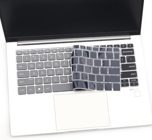 Keyboard Cover for HP ProBook 440/445 G11 14 inch, HP ProBook 4 G1i G1q 14 inch Laptop US Layout Keyboard Skin-Black in Saudi Arabia
