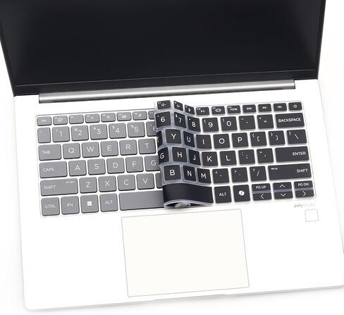 Keyboard Cover for HP ProBook 440/445 G11 14 inch, HP ProBook 4 G1i G1q 14 inch Laptop US Layout Keyboard Skin-Black in Saudi Arabia