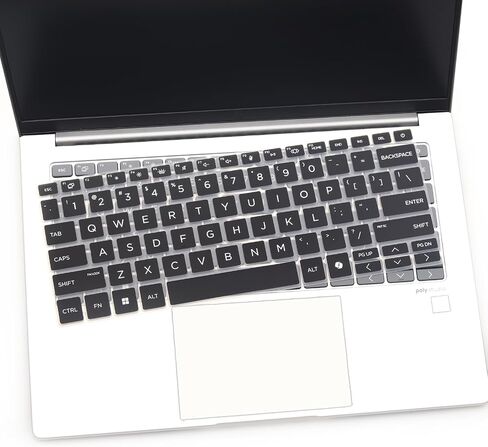 Keyboard Cover for HP ProBook 440/445 G11 14 inch, HP ProBook 4 G1i G1q 14 inch Laptop US Layout Keyboard Skin-Black in Saudi Arabia