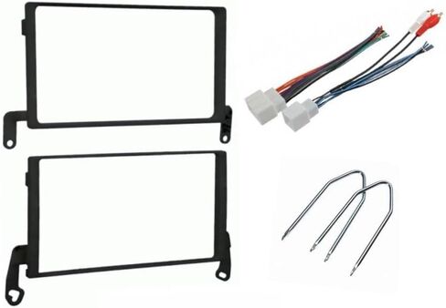 Double Din Car Stereo Kit ، وتسخير الأسلاك ، وأداة إزالة الراديو-مصنوعة من أجل فورد: 1999-2004 F150/F-150 (2004 Heritage Edition فقط) in Kuwait