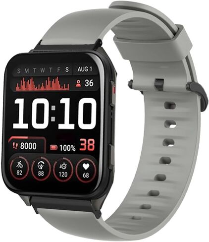 متوافق مع نطاقات Garmin Venu X1 ، أحزمة المعصم الناعمة للسيليكون البديلة للسيليكون مع مشبك الفولاذ المقاوم للصدأ المتوافق مع Garmin Venu X1 Smartwatch in Kuwait