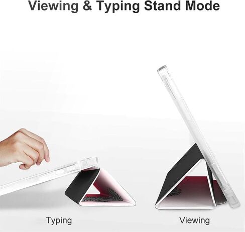 Poland Polish Red Flag White Eagle Case with Pen Slim Lightweight Trifold Stand متوافق مع iPad Mini 4/5/6 Mini4/5 （7.9in） in Kuwait