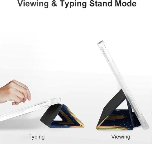 علبة الهامبرغر الكونية مع حامل القلم رفيع الوزن ثلاثي الأوزان متوافق مع iPad mini 4/5/6 mini6 （8.3in） in Kuwait