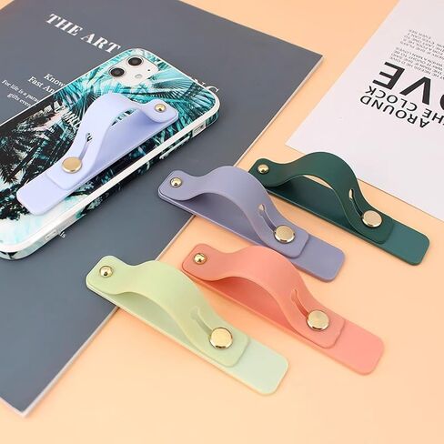 8 Pcs Phone Holder Stand, Telescopic Phone Grip Holder Stand, Adjustable Holder for Hand, Multicolor in Saudi Arabia