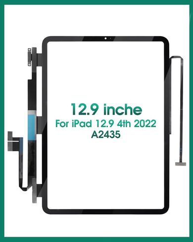لـ iPad Pro 11 4th 2022 استبدال شاشة اللمس A2301 A2435 11 "لـ iPad Pro 11 3th 2021 LCD Digitizer Kits Black (بدون LCD) in Saudi Arabia