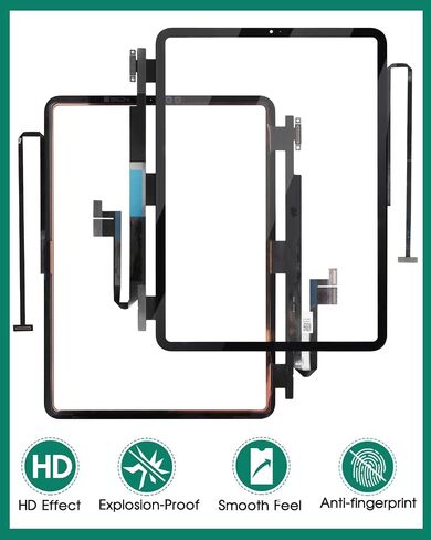 لـ iPad Pro 11 4th 2022 استبدال شاشة اللمس A2301 A2435 11 "لـ iPad Pro 11 3th 2021 LCD Digitizer Kits Black (بدون LCD) in Saudi Arabia