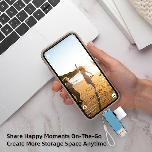 SD Card Reader - USB 3.0 and USB-C to SD/TF Memory Card Adapter, Compatible Mac, MacBook,Computer/PC, Laptop, Phone, Support UHS-I SDHC/SDXC/MicroSD in Saudi Arabia