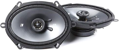 Kicker CSC68 CAR AUDIO المدى الكامل 5x7 6x8 Coaxial 450W مكبرات صوت زوج 43CSC674 (تم تجديد معتمد) in Kuwait