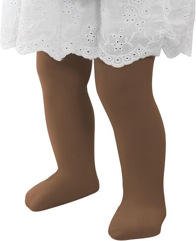 Zando Ultra Soft Ballet Tights for Girls Footed Dance Tights Colorful Girls Leggings2-12T (Toddler/Little Kid/Big Kid) in Kuwait