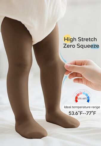 Zando Ultra Soft Ballet Tights for Girls Footed Dance Tights Colorful Girls Leggings2-12T (Toddler/Little Kid/Big Kid) in Kuwait