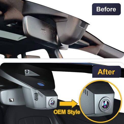 FITCAMX Front 4K+الخلفية 1080P CAM CAM تتكيف مع Volkswagen Golf GTI ، Golf R 2015-2025 & Golf (Model B) ، Look OEM ، فيديو HD المزدوج ، تسجيل حلقة ، wifi والتطبيق ، وضع وقوف السيارات ، سهلة التعيين ، 128GB بطاقة ، 128GB in Saudi Arabia