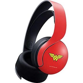 Skinit Decal Gaming Skin Compatible with Pulse 3D Wireless Headset for PS5 - Officially Licensed DC Comics Wonder Woman Logo Pattern Design in Saudi Arabia