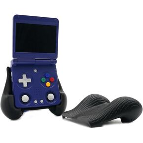 Grip 2-in-1 for RG34XX SP by JCSFY Textured Handles Black for Anbernic SP Hand Held Thick Color | Slots Into Mobile Gaming Device in Kuwait