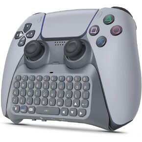 TNP PS5 Chatpad - PS5 Controller Keyboard Attachment, Wireless Compact Keypad - The Ultimate QWERTY Gamepad Keyboard for PS5 with Built-In Speaker for Live Chat and Messaging in Kuwait