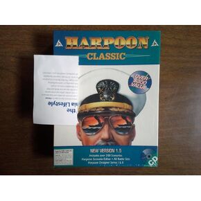 Harpoon Classic New Version 1.5 MAC CD-ROM Big Box - Sea Naval War Battle Simulator in Saudi Arabia
