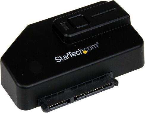 StarTech.com SuperSpeed USB 3.0 to SATA III Adapter - USB 3 to SATA 3 Converter Adapter for 2.5in or 3.5in HDD and SSD Drives - 6 Gbps in Saudi Arabia