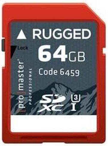 PROMASTER SDXC 64GB RUGGED UHS-I MEMORY CARD (6459) in Saudi Arabia