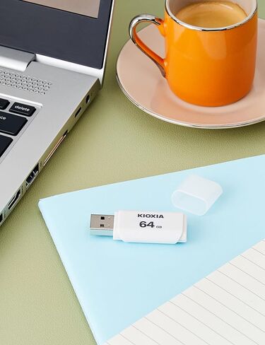 Kioxia U301 TransMemory 32GB USB3.2 Gen 1 Flash Drive Portable Data Disk USB Stick White LU301W032GG4 in Saudi Arabia