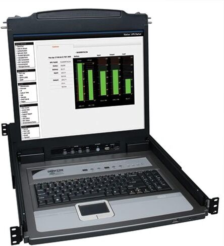 Tripp Lite B020-U08-19Ktaa KVM ، 8-Port ، 19 "LCD ، 8 PS2/USB ، TAA ، 1U in Saudi Arabia