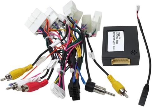 Car Stereo Radio Power Cable 16 PIN بديل لـ Toyota Camry 4runner Avalon Corolla Tacoma Venza Yaris Highlander Matrix Prius in Kuwait