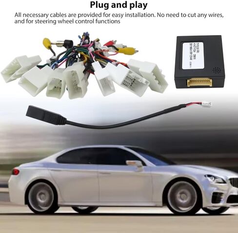 Car Stereo Radio Power Cable 16 PIN بديل لـ Toyota Camry 4runner Avalon Corolla Tacoma Venza Yaris Highlander Matrix Prius in Kuwait