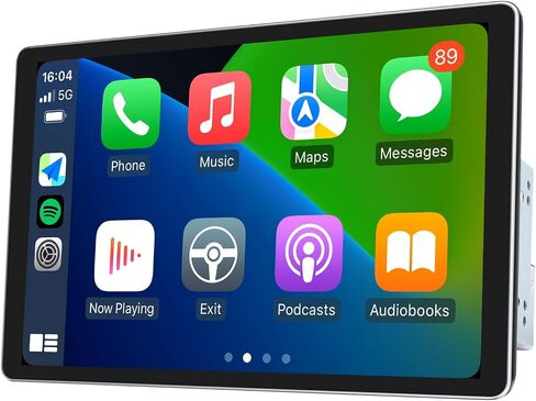 Joying 10.1 Inch Double Din Car Stereo, Car Radio with Apple Carplay & Android Auto, 8GB+128GB Android 13 Head Unit with Mirror Link, AM/FM, Bluetooth, SWC, GPS(JY-UTD10N8) in Saudi Arabia