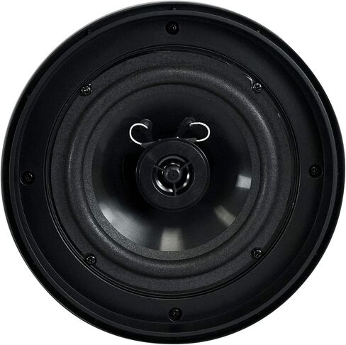 Rockville PEN-65T Black 6.5" 70V/100V/8-Ohm Hanging Pendant Speakers, Clear Sound, Easy Install, Durable Build, Perfect for Restaurants and Bars (6 Item) in Saudi Arabia