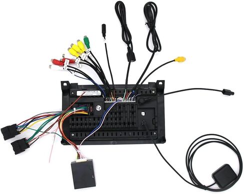 Android 13 Double Din Car Radio Stereo لـ Saab 9-3 93 2007-2011 مع Carplay Android Auto ، 7 بوصة IPS شاشة اللمس 2G+32G استقبال الصوت مع WiFi GPS Bluetooth AHD SWC FM AM كاميرا احتياطية in Kuwait