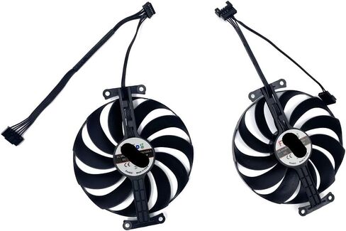 Cooling 95MM CF1010U12S FDC10U12S9-C RTX3060Ti 3070 GPU Fan Compatible with RTX 3060 Ti 3070 OC Edition 8GB GDDR6 GUP Fan(CF1010U12S) in Saudi Arabia