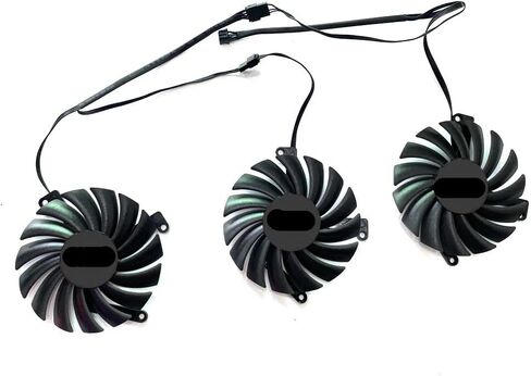 Cooling Fan CF-12910S 85mm 4pin Compatible with RTX3070 3080 3080Ti X3 OC Graphics Card Fan in Saudi Arabia