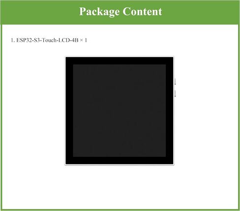 AI ESP32-S3 Smart 86 Box Board ، يدعم 2.4 جيجا هرتز Wi-Fi/Bluetooth Ble 5 ، على متن عرض 480 × 480 بكسل ، يدعم التفاعل الصوتي من الذكاء الاصطناع in Kuwait