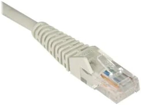 Eaton Tripp Lite N001-030-GY CAT5E Ethernet Cable 30 ft Gray ، 350 MHz Snagless UTP RJ45 M/M PATCH CORM ، 1 GBPS POE CABLE ، PVC JABS in Saudi Arabia