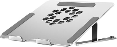 Laptop Cooling Pad with Adjustable Height and RGB Light Effect Fan for Laptops Under Laptop Stand for Enhanced Cooling and Craftsmanship in Saudi Arabia