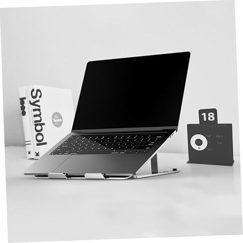 Laptop Cooling Pad with Adjustable Height and RGB Light Effect Fan for Laptops Under Laptop Stand for Enhanced Cooling and Craftsmanship in Saudi Arabia