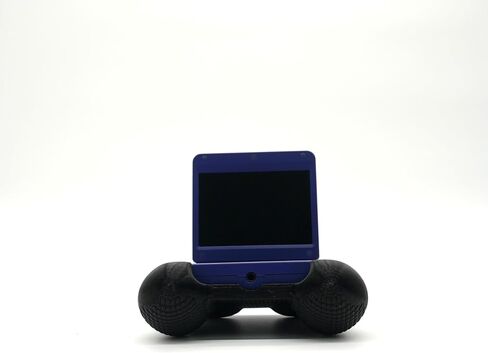 Grip 2-in-1 لـ RG34XX SP بواسطة JCSFY مقابض مزودة باللون الأسود لألوان anbernic sp ذات اللون الكثيف | فتحات في جهاز الألعاب المحمول in Kuwait