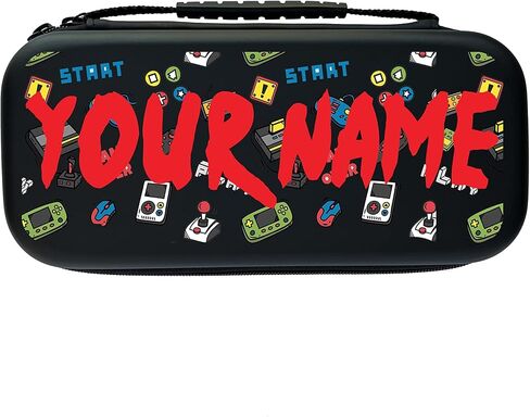 الحالة المقدمة لـ Nintendo Switch Name Name Switch OLED Console Games Protctive Travel Joy-Con & Accessories Case للاعبين N13 in Saudi Arabia