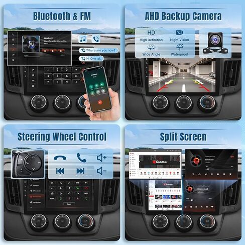 Naifay Android Car Radio for Toyota RAV4 (Fit J.B.L الإصدار) 2013 2014 2015 2015 2017 2018 ، 10.1inch touch screen for toyota rav4 und in Kuwait
