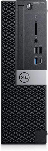Dell Optiplex 7070 SFF سطح المكتب | CORE I7-9700 - محرك أقراص ثابت SSD 1 تيرابايت - ذاكرة الوصول العشوائي 32GB | 8 نوى @ 4.7 جيجاهرتز وين 11 برو بلاك (متجدد) in Saudi Arabia