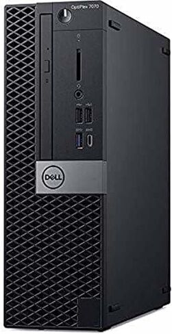 Dell Optiplex 7070 SFF سطح المكتب | CORE I7-9700 - محرك أقراص ثابت SSD 1 تيرابايت - ذاكرة الوصول العشوائي 32GB | 8 نوى @ 4.7 جيجاهرتز وين 11 برو بلاك (متجدد) in Saudi Arabia