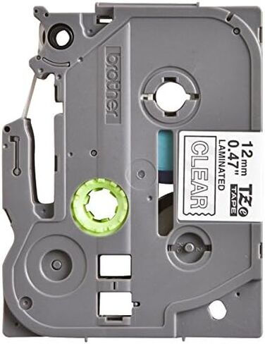 Brother Genuine TZe-135 1/2" White on Clear Standard Laminated Tape for P-Touch Labeler, 4 Pack in Saudi Arabia