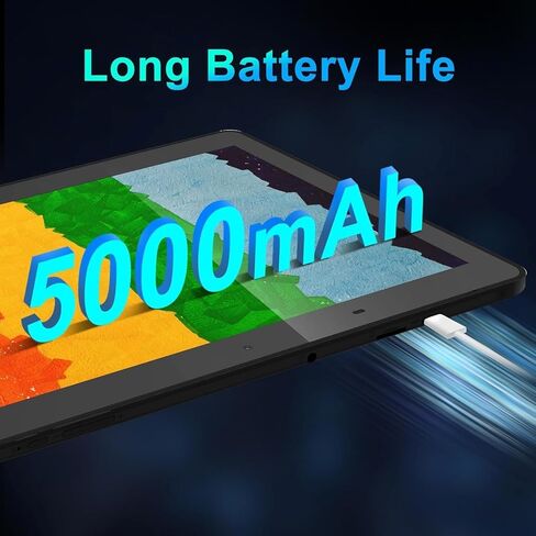 10.1 "Android 14 Tablet مع قلم القلم | 6GB RAM 32GB ROM 128GB توسيع | وحدة المعالجة المركزية رباعية النواة ، بطارية 5000 مللي أمبير في الساعة IPS HD in Kuwait