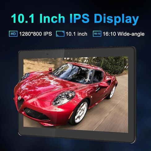 10.1 "Android 14 Tablet مع قلم القلم | 6GB RAM 32GB ROM 128GB توسيع | وحدة المعالجة المركزية رباعية النواة ، بطارية 5000 مللي أمبير في الساعة IPS HD in Kuwait